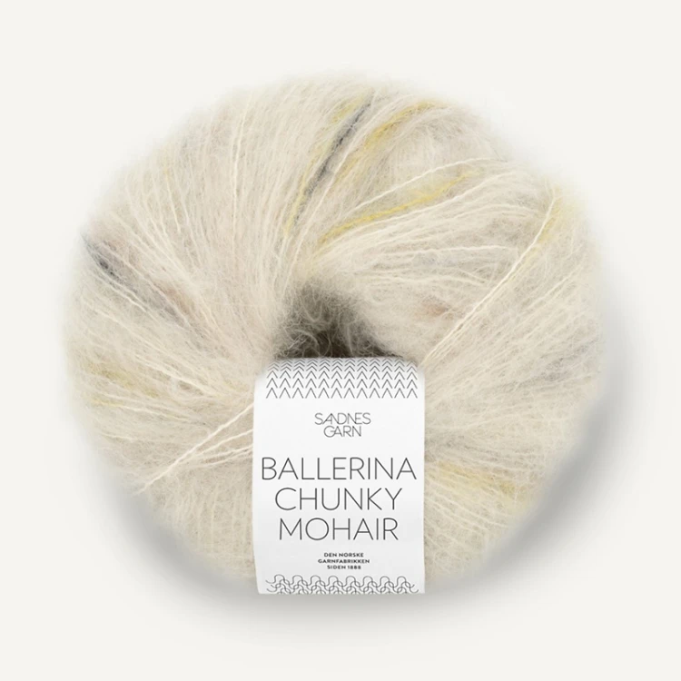 Włóczka Sandnes Garn Ballerina Chunky Mohair 1009 / early spring print