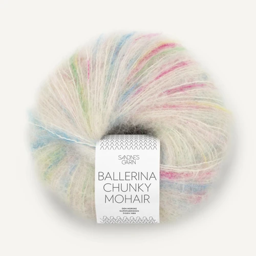 Włóczka Sandnes Garn Ballerina Chunky Mohair 1010 / tutti frutti print