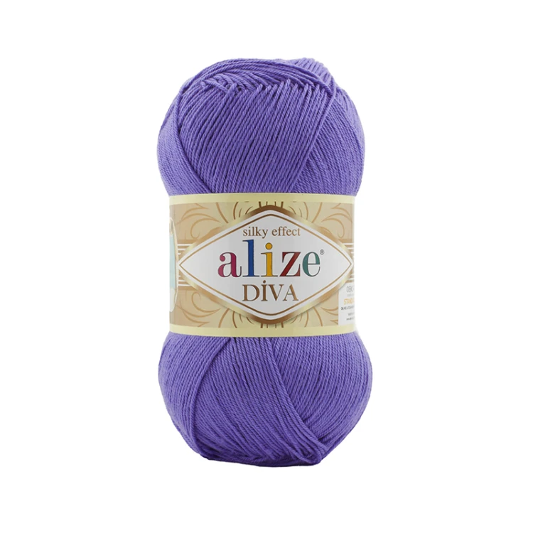 Włóczka Alize Diva 851 / krokus