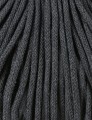 Sznurek pleciony bawełniany Bobbiny Premium MINI / Grafitowy / Charcoal / 5mm / 50m