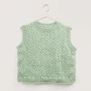 Nić / Włóczka fantazyjna Rico Design Creative Make It Tweed Neon 001 / yellow green