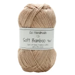 Włóczka Go Handmade Soft Bamboo "fine"  / 17322 orzech