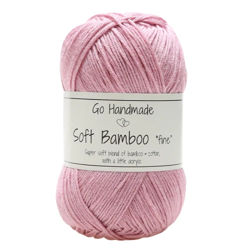 Włóczka Go Handmade Soft Bamboo "fine" / 17326 antyczna róża