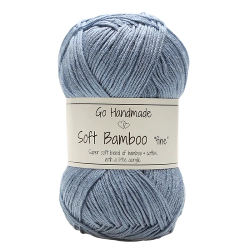 Włóczka Go Handmade Soft Bamboo "fine" / 17373 jeans