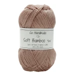 Włóczka Go Handmade Soft Bamboo "fine"  / 17422 chłodny beż