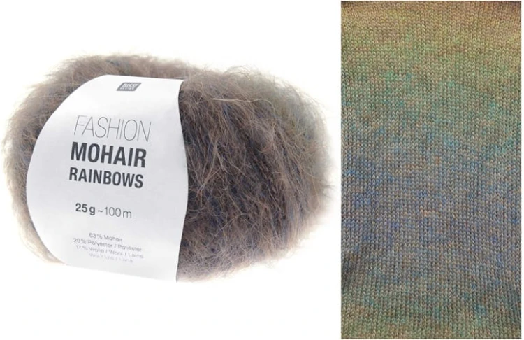 Włóczka Rico Design Fashion Mohair Rainbows 006