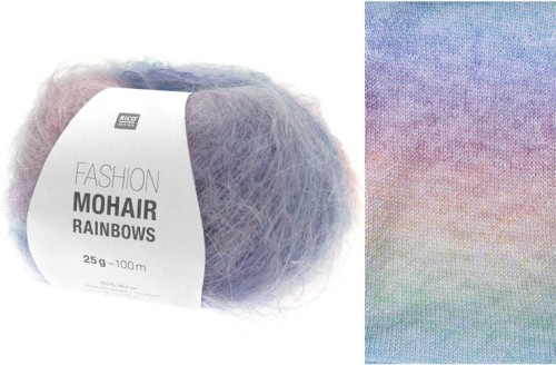 Włóczka Rico Design Fashion Mohair Rainbows 004