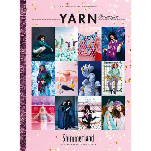 Magazyn Scheepjes Yarn / nr 16 / Shimmerland / w języku angielskim