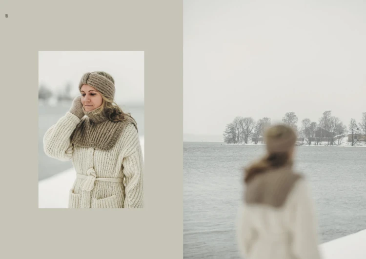 Książka Dreamy Knits / Johanna Ekstrom-Partanen - w języku angielskim