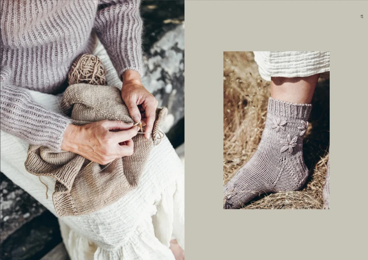 Książka Dreamy Knits / Johanna Ekstrom-Partanen - w języku angielskim