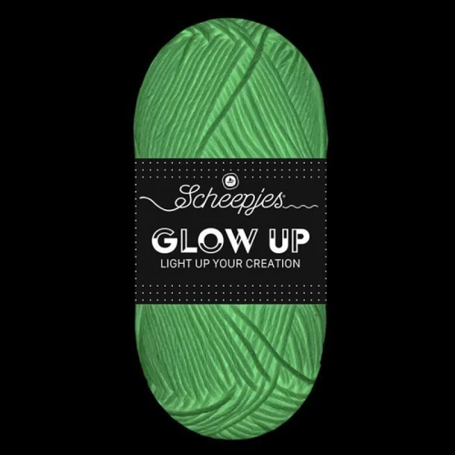 Włóczka Scheepjes Glow Up 1001 / popielaty