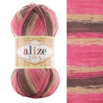 Włóczka Alize Diva Batik  7829