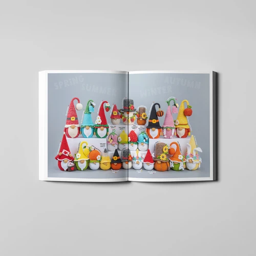 Książka Amigurumi Gnomes - w języku angielskim