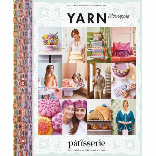 Magazyn Scheepjes Yarn / nr 17 / Patisserie / w języku angielskim