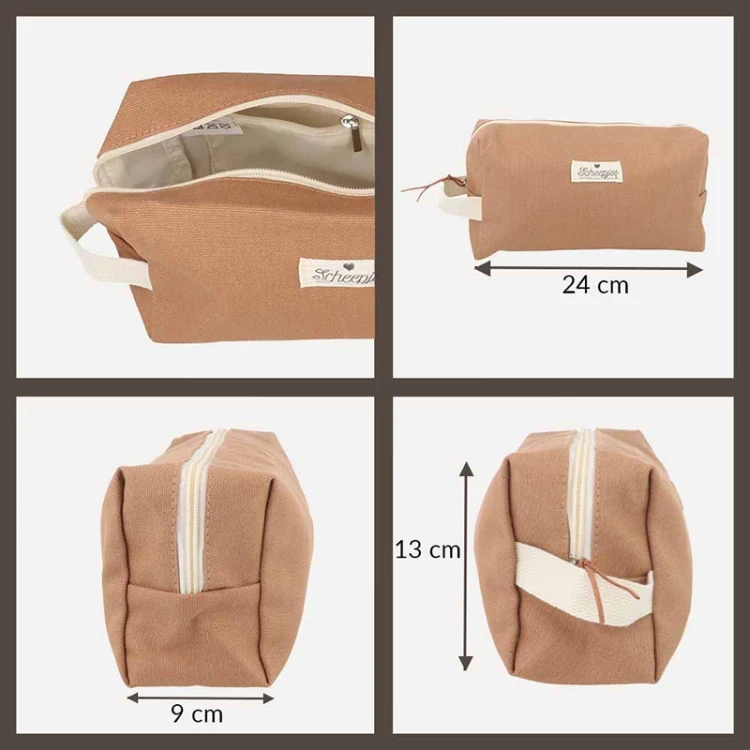 Etui Scheepjes / 24x13x9cm / brąz / 24048-02
