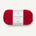 Włóczka Sandnes Garn Mandarin Petit 4418 / wiśnia