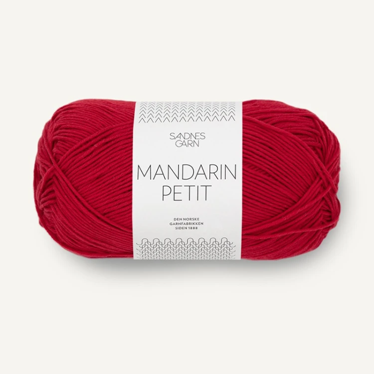 Włóczka Sandnes Garn Mandarin Petit 4418 / wiśnia