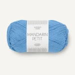 Włóczka Sandnes Garn Mandarin Petit 6015 / niebo