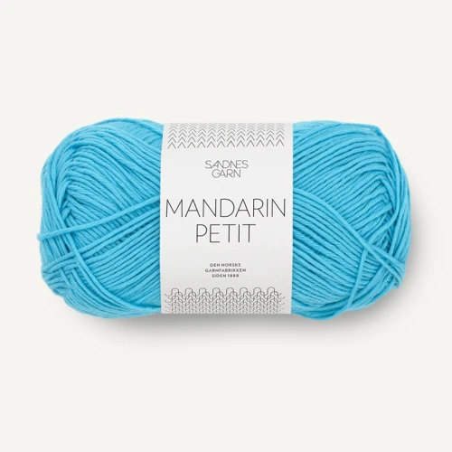 Włóczka Sandnes Garn Mandarin Petit 6315 / turkus