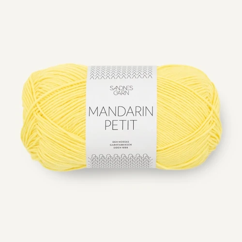 Włóczka Sandnes Garn Mandarin Petit 9004 / słoneczny