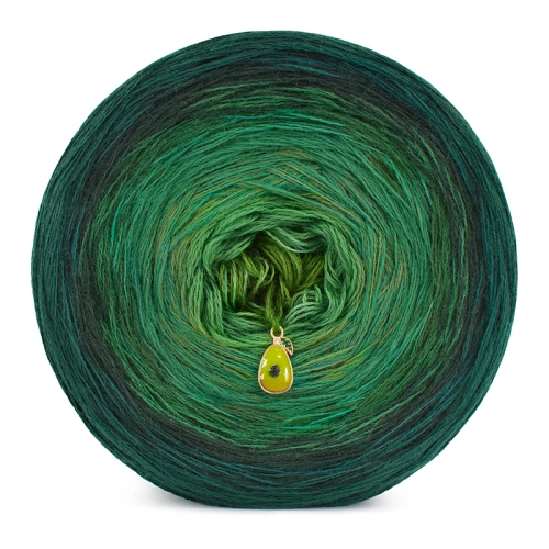 KOKONEK Merino 800 Buskatka - Ciemna zieleń/butelkowa zieleń/malachit/absynt/zieleń/paproć
