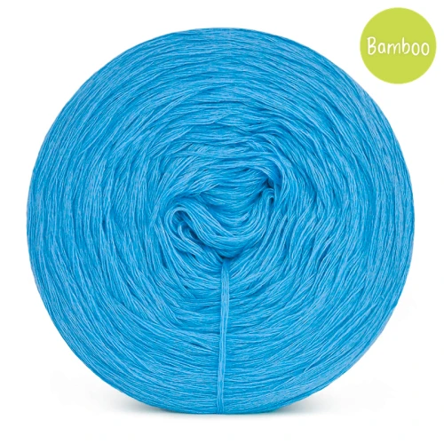 KOKONEK Bamboo - turkus, 4 nitki, 1200 m, 240 g - GOTOWY