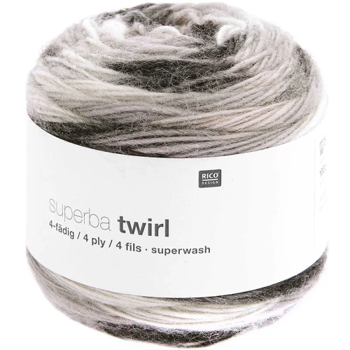 Włóczka skarpetkowa Rico Design Superba Twirl 4ply 001