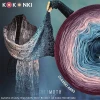 Autorka chusty: Grey Moth; Wzór: Brokilon od Kaleo Handmade