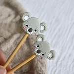 Stopery do drutów Kokonki Accessories / koala / 2 szt.