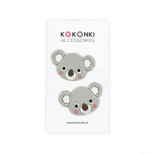 Stopery do drutów Kokonki Accessories / koala / 2 szt.