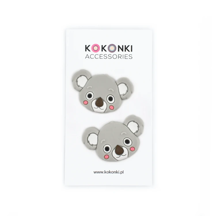 Stopery do drutów Kokonki Accessories / koala / 2 szt.