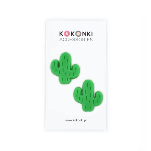 Stopery do drutów Kokonki Accessories / kaktus / 2 szt.