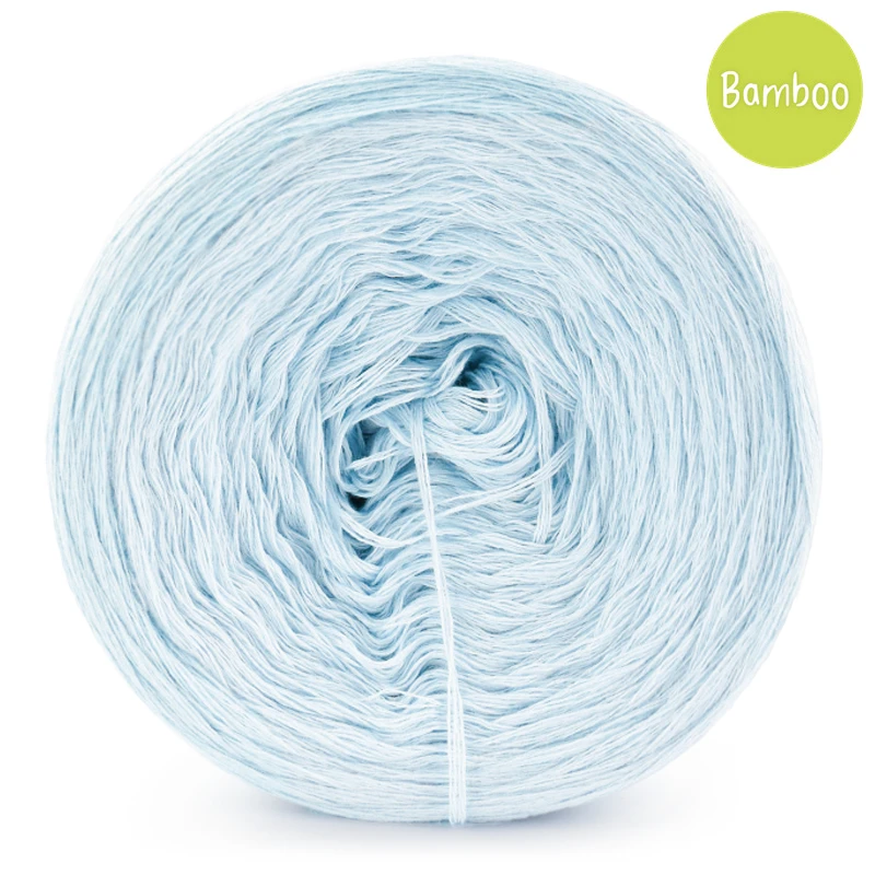 KOKONEK Bamboo - chmurka, 4 nitki, 1200 m, 240 g - GOTOWY