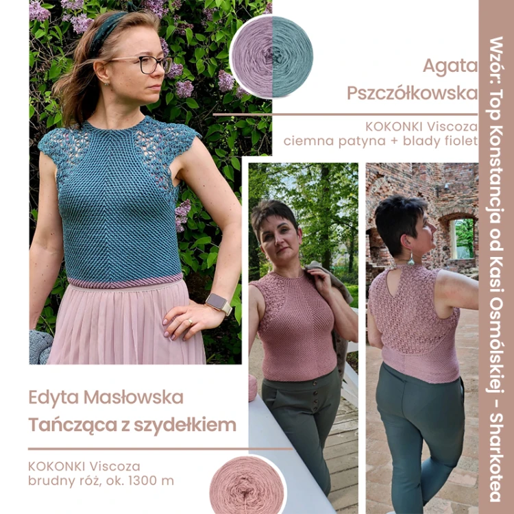 Autorki: Agata Pszczółkowska i Edyta Masłowska - Tańcząca z szydełkiem
