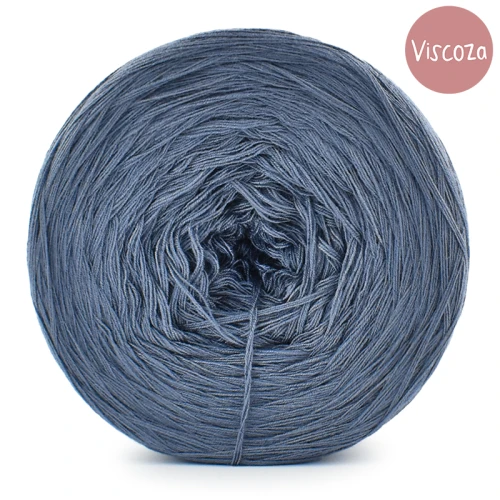 KOKONEK Viscoza - denim, 3 nitki, 1200 m, 225g - GOTOWY