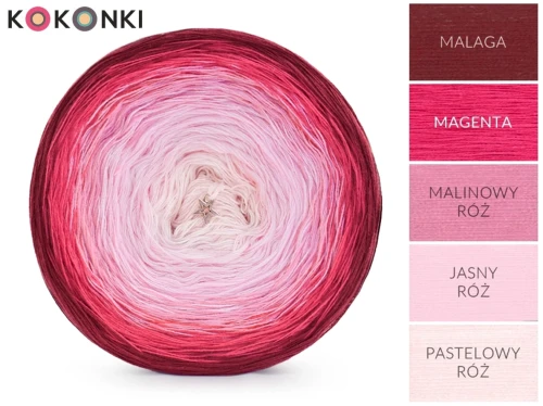 KOKONEK Classic B243 Zrób Mi Mamo - Malaga/magenta/malinowy róż/jasny róż/pastelowy róż