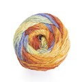 Włóczka YarnArt Linen Soft / 100 g / len wiskoza bawełna / 7412 / mix