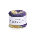 Włóczka YarnArt Linen Soft / 100 g / 7410 / mix