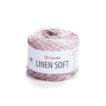 Włóczka YarnArt Linen Soft / 100 g / len wiskoza bawełna / 7405 / mix