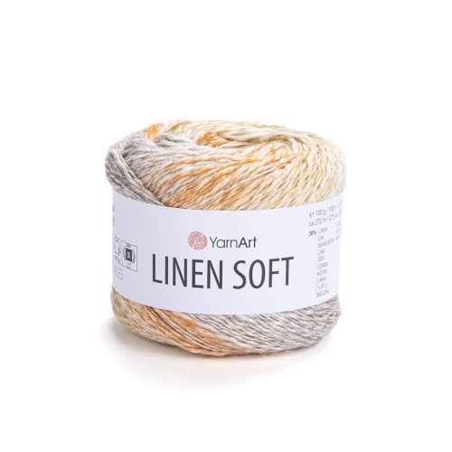 Włóczka YarnArt Linen Soft / 100 g / 7403 / mix