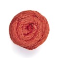 Włóczka YarnArt Linen Soft / 100 g / len wiskoza bawełna / 7310 / cegła