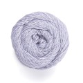 Włóczka YarnArt Linen Soft / 100 g / len wiskoza bawełna / 7320 / jasny szary