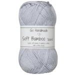 Włóczka Go Handmade Soft Bamboo "double"  / 17780 stalowy