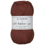 Włóczka Go Handmade Soft Bamboo "double"  / 17777 kasztan