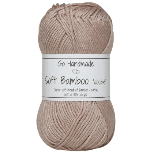 Włóczka Go Handmade Soft Bamboo "double"  / 17779 nude