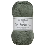 Włóczka Go Handmade Soft Bamboo "fine"  / 17425 khaki