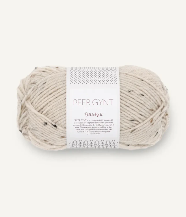 Włóczka Sandnes Garn Peer Gynt 2512 PetiteKnit / migdał tweed
