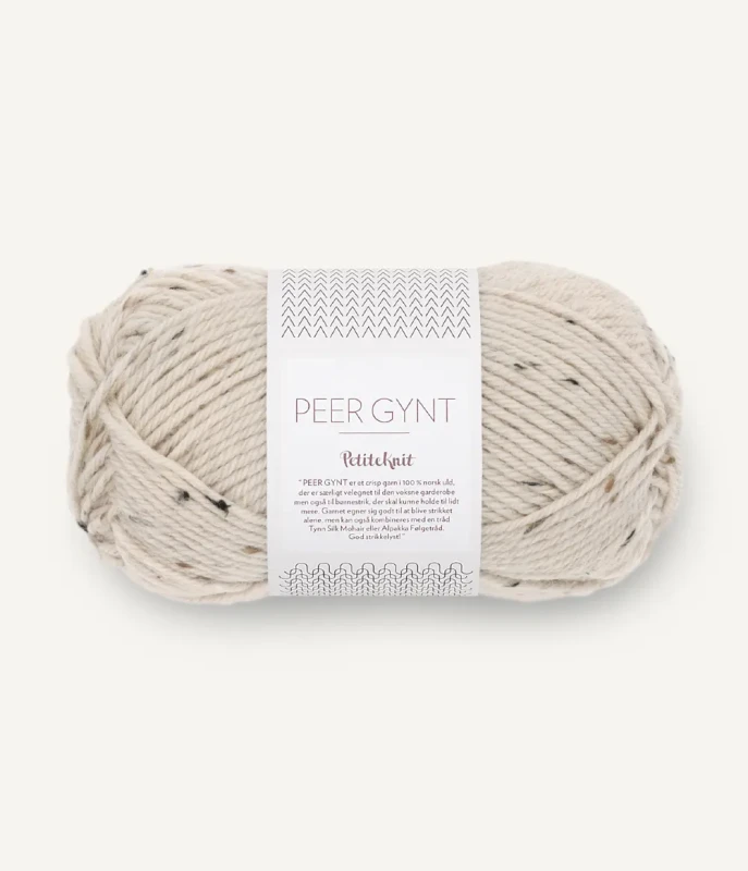 Włóczka Sandnes Garn Peer Gynt 2512 PetiteKnit / migdał tweed