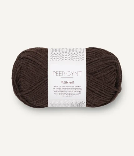 Włóczka Sandnes Garn Peer Gynt 3091 PetiteKnit / kakao