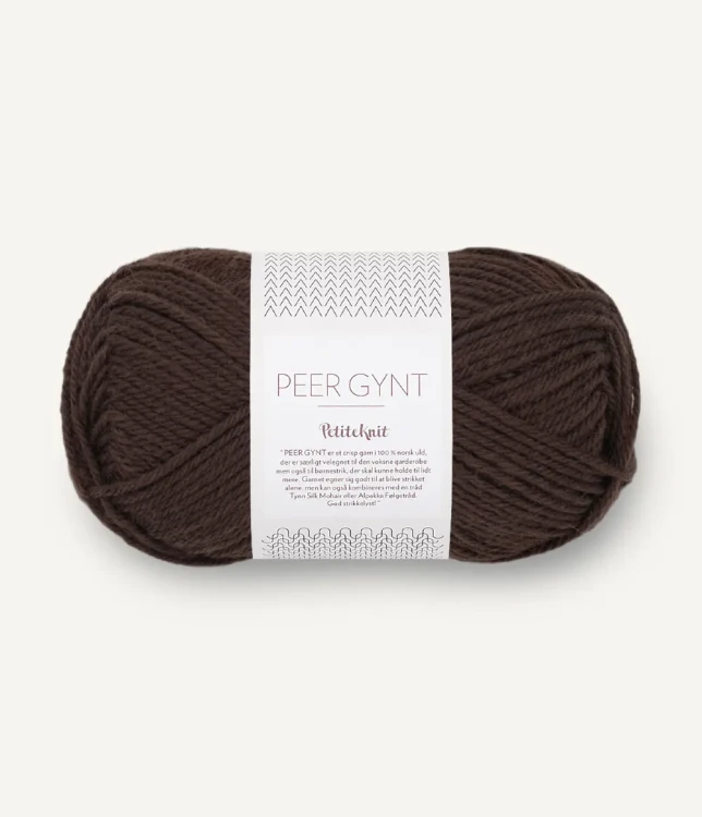 Włóczka Sandnes Garn Peer Gynt 3091 PetiteKnit / kakao